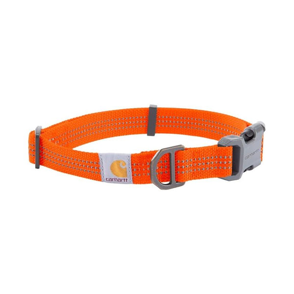Carhartt Adjustable Reflective Nylon Dog Collar