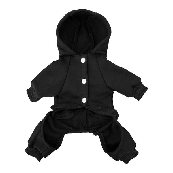 Cotton 4-Leg Dog Hoodie Jumpsuit